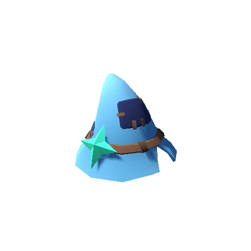 Wizard Hat 10 Blue
